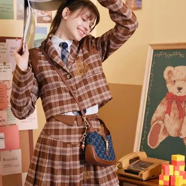 Túi Xách Nữ TTWN BEAR TN2617 2905 Xanh Viền Nâu