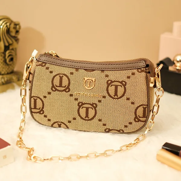 Túi Xách Nữ TTWN BEAR TN2706 Vàng Nâu