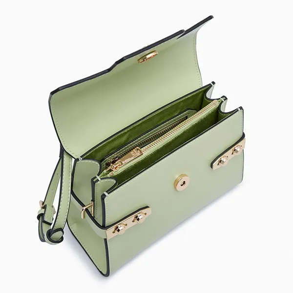 Túi Xách Tay Nữ Lyn Fineness Re-Edit S Handbags LL22WBF298 Màu Xanh Green