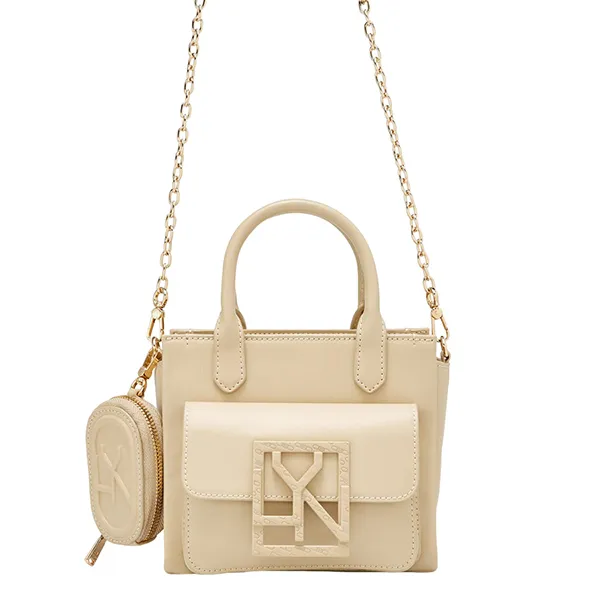 Túi Xách Tay Nữ Lyn Milly Top Handle Handbags LL23SBF272 Màu Beige