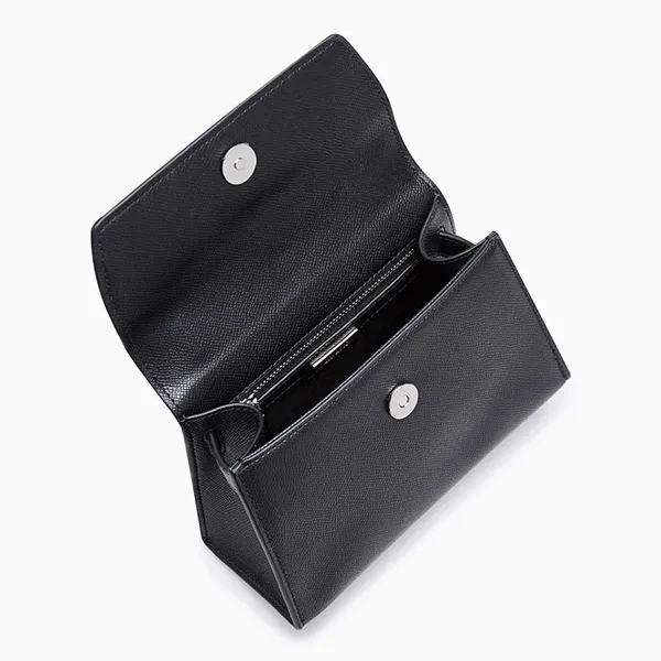 Túi Xách Tay Nữ Lyn Ravish Mini Top Handle Handbags LL23FBS204 Màu Đen