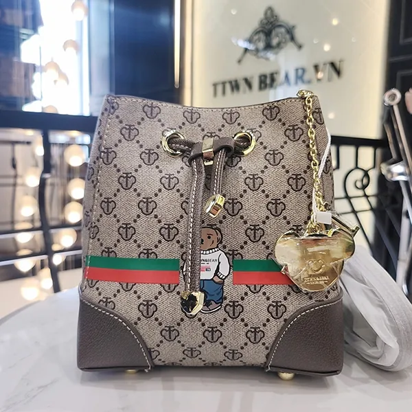 Túi Xách Tay Nữ TTWN BEAR TN2725 TN2502 Màu Xám