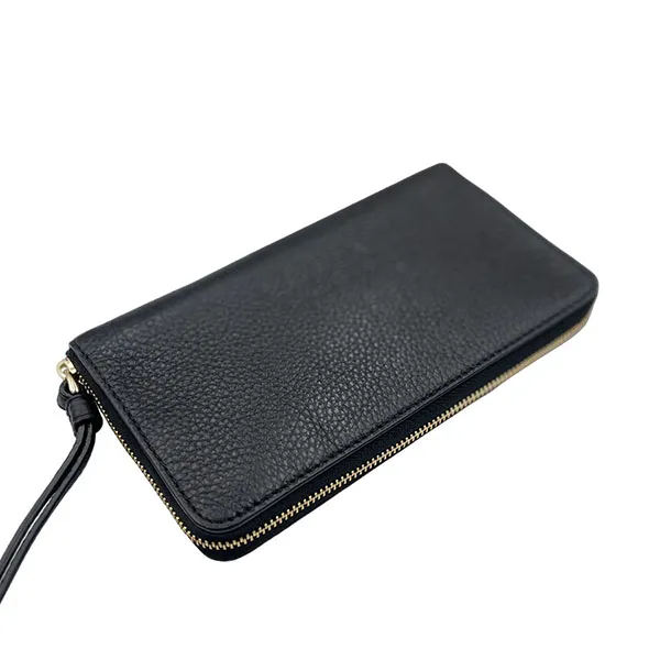 Ví Coach F75908 Large Leather Horse And Carriage Phone Wallet Màu Đen