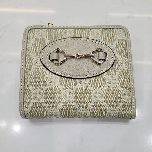 Ví Gập Nữ TTWN BEAR TT2377 Màu Ghi Lưới S