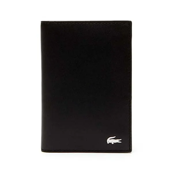 Ví Nam Lacoste Wallet Passport FG NH2305FG000 Màu Đen Vua Hàng Hiệu