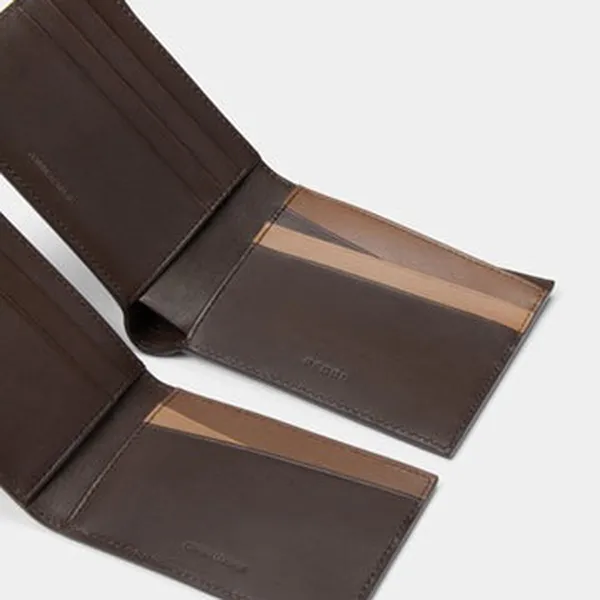 Ví Nam Pedro Leather Bi-Fold Wallet With Insert 15940247 Màu Nâu - Túi xách - Vua Hàng Hiệu