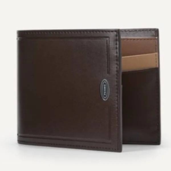 Ví Nam Pedro Leather Bi-Fold Wallet With Insert 15940247 Màu Nâu - Túi xách - Vua Hàng Hiệu