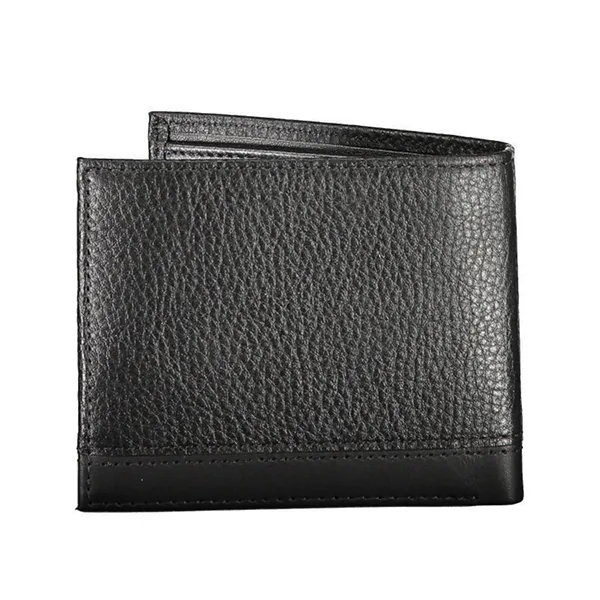 Ví Nam Tommy Hilfiger Pebble Grain Leather Small Wallet AM0AM10234_NERO_BDS Màu Đen - Túi xách - Vua Hàng Hiệu