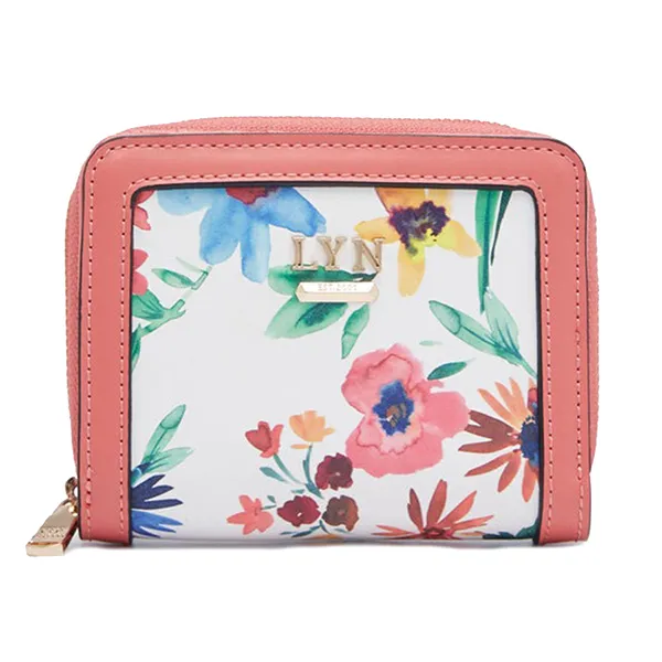 Ví Nữ Lyn Abigale Zip Short Wallets LL23FWF033 Màu Hồng