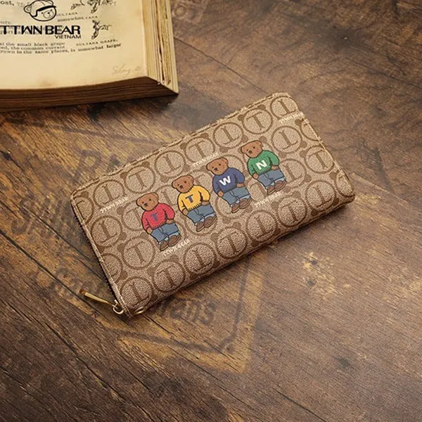 Ví Nữ TTWN BEAR TT1131 Màu Nâu 4 Gấu
