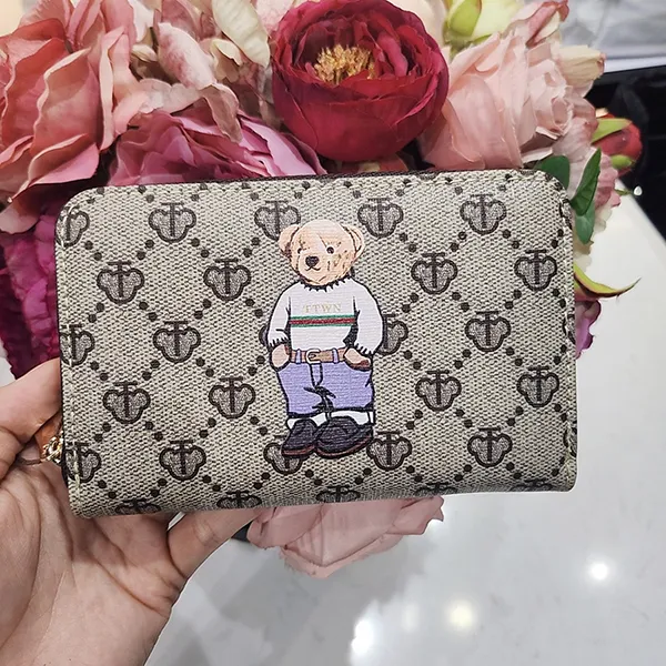Ví Nữ TTWN BEAR TT2301 TT2467 Màu Xám Size M