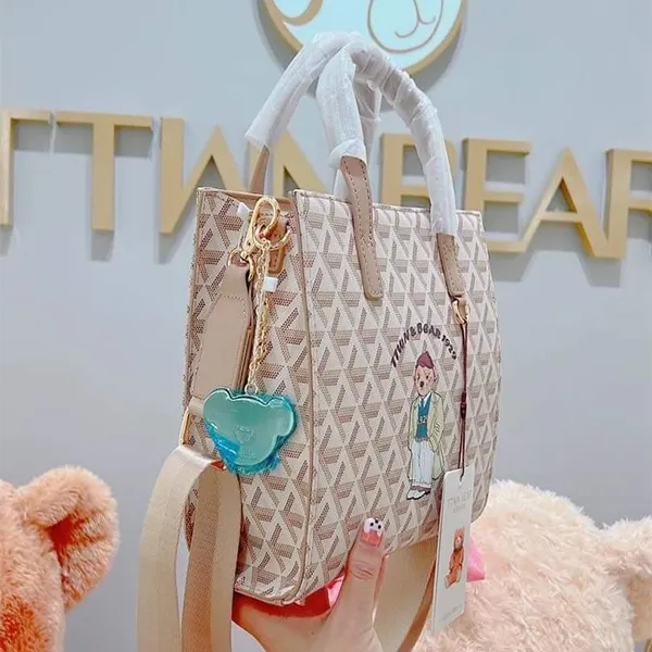 Túi Xách Tay Nữ TTWN BEAR TN3031 Màu Vàng Be