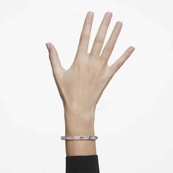 Vòng Đeo Tay Nữ Swarovski Bracelet Woman Jewellery 5561686 Màu Vàng Gold Size S - Trang sức - Vua Hàng Hiệu