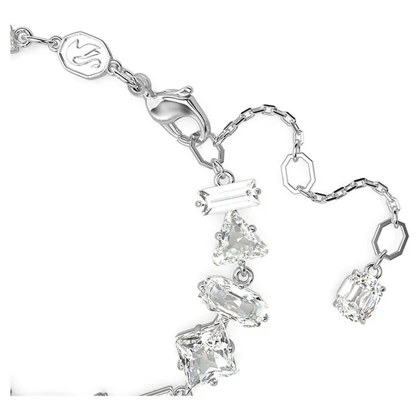 Vòng Đeo Tay Nữ Swarovski Mesmera Bracelet Mixed Cuts, White, Rhodium Plated 5661529 Màu Trắng - Trang sức - Vua Hàng Hiệu