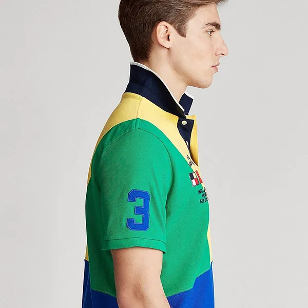 Áo Polo Nam Ralph Lauren LR5982 Phối Màu Size 46