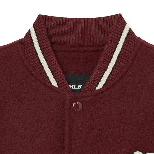 Áo Bomber MLB Varsity Boston Red Sox 3AJPV0534-43BDS Màu Đỏ Size S - Thời trang - Vua Hàng Hiệu