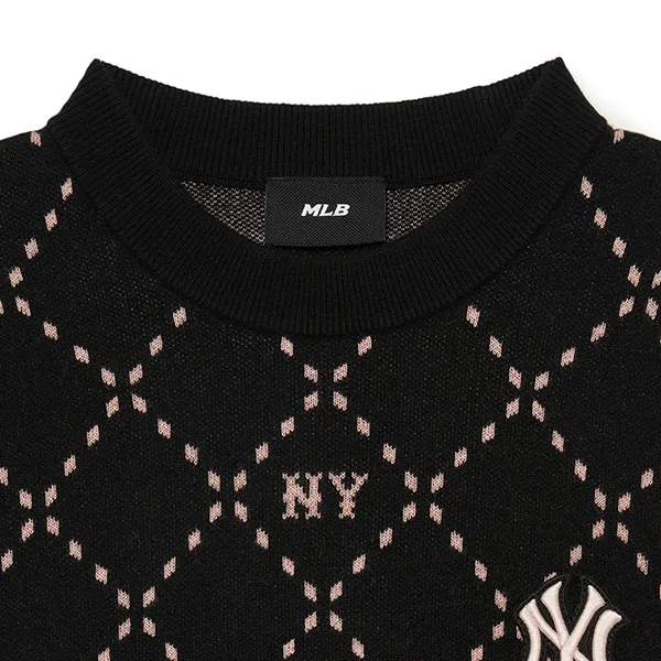 Áo Len Sweater Nữ MLB Monogram New York Yankees 3FKPM0134-50BKS Màu Đen XS - Thời trang - Vua Hàng Hiệu