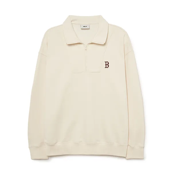 ◆MLB Korea◆ Basic Small Logo Half Zip Short Sleeve Man to MLB Unisex Basic Small Logo Short Sleeve Tee Shirt NY