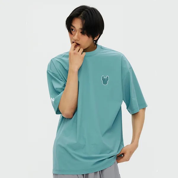 Áo Phông LifeWork Venturi Ladok Wappen Short-Sleeved T-Shirt LW232TS491 Màu Xanh
