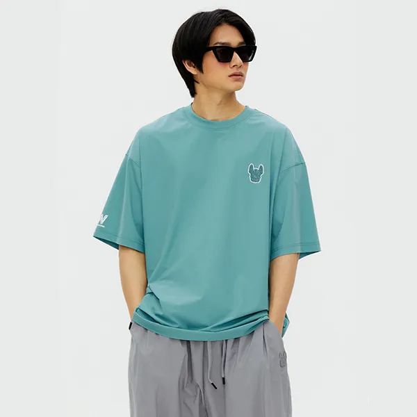 Áo Phông LifeWork Venturi Ladok Wappen Short-Sleeved T-Shirt LW232TS491 Màu Xanh