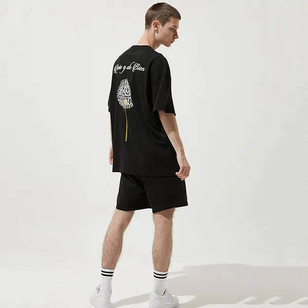 Áo Phông Mariagedebien MGDB Black Tshirt Bồ Công Anh Màu Đen
