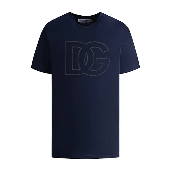Áo Phông Nam Dolce & Gabbana D&G T-Shirt G8QO0TG7I7J1 B0665 Màu Xanh Navy Size XS - Thời trang - Vua Hàng Hiệu