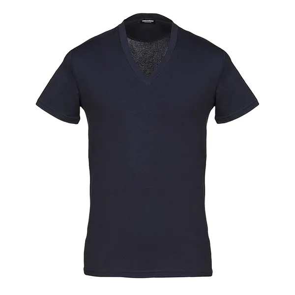 Áo Phông Nam Dsquared2 T-Shirt D9X452280 Màu Xanh Navy Size 46 - Thời trang - Vua Hàng Hiệu