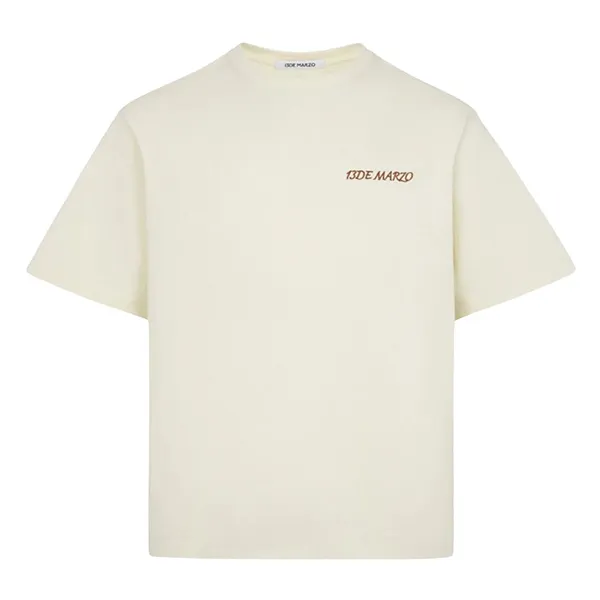Áo Phông Nữ 13 De Marzo Beige With Bear Original Luminous Tshirt FR0591 01101 Màu Be - Thời trang - Vua Hàng Hiệu