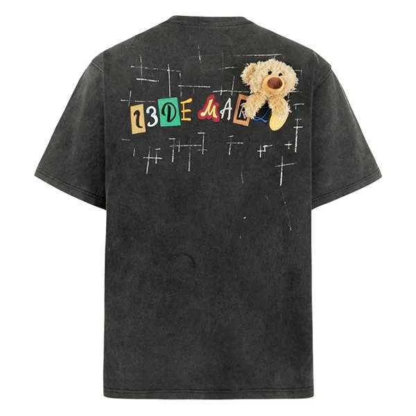 Áo Phông Nữ 13 De Marzo Cartoon Frame Printed In Black Tshirt FR0597 00101 Màu Đen Size S - Thời trang - Vua Hàng Hiệu