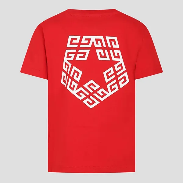Áo Phông Nữ Givenchy Red With Logo Printed Tshirt H25447991 Màu Đỏ - Thời trang - Vua Hàng Hiệu