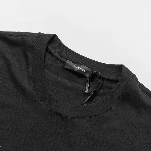 Áo Phông Versace Logo Medusa T-Shirt 1002752_1A02020 Màu Đen Size S - Thời trang - Vua Hàng Hiệu