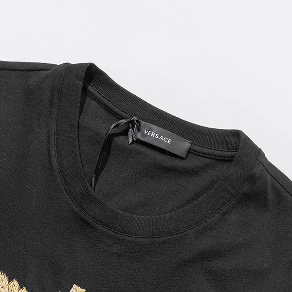 Áo Phông Versace Logo Medusa T-Shirt A89499S_A230901 Màu Đen Size S - Thời trang - Vua Hàng Hiệu