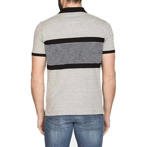 Áo Polo Carrera Jeans 819A0047X_L88 Màu Xám Đen Size M