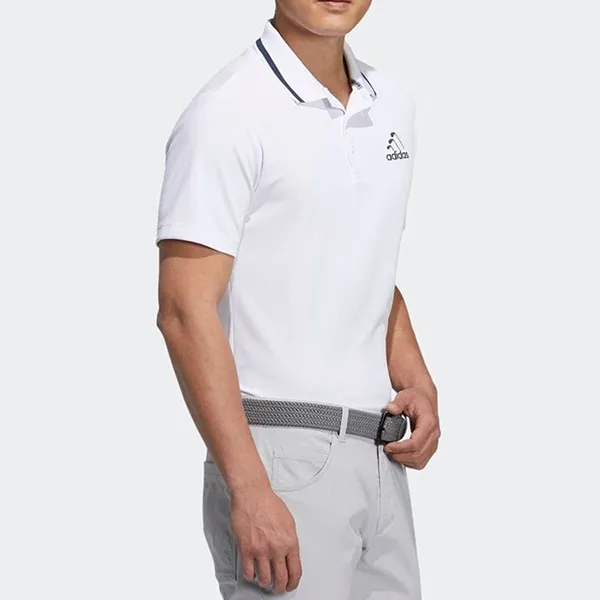 Áo Polo Nam Adidas Iron Rod Logo Polo Shirt HA1324 Màu Trắng Size 2XL - 3
