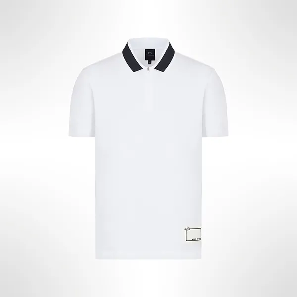 Áo Polo Nam Armani Exchange 6LZFJA ZJL4Z 1100 Màu Trắng Size S - Thời trang - Vua Hàng Hiệu