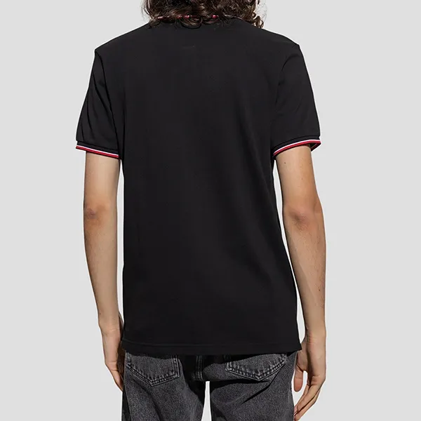 Áo Polo Nam Diesel Black With Red Logo A03838 0JMAD/9XX Màu Đen Size XS - Thời trang - Vua Hàng Hiệu