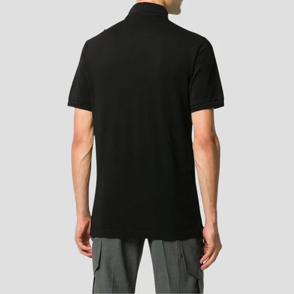 Áo Polo Nam Dolce & Gabbana D&G Black Crown Bee Embroidered G8LZ1Z G7WUR N0000 Màu Đen Size 50