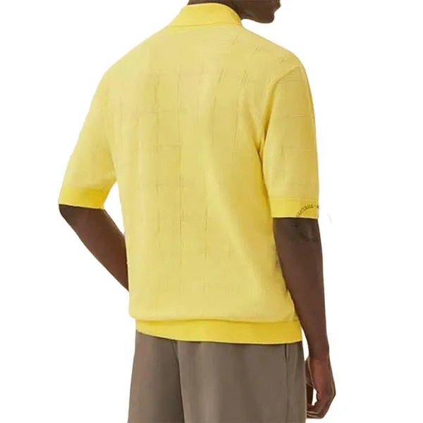 Áo Polo Nam Hermès H En Carreaux Màu Vàng - Thời trang - Vua Hàng Hiệu