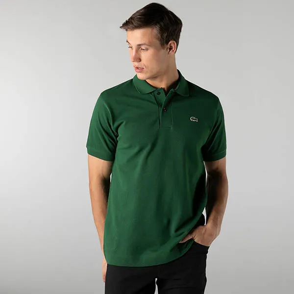 Áo Polo Nam Lacoste Original Heavy Cotton Piqué L1221-00-132 Màu Xanh Green Size 6 - Thời trang - Vua Hàng Hiệu