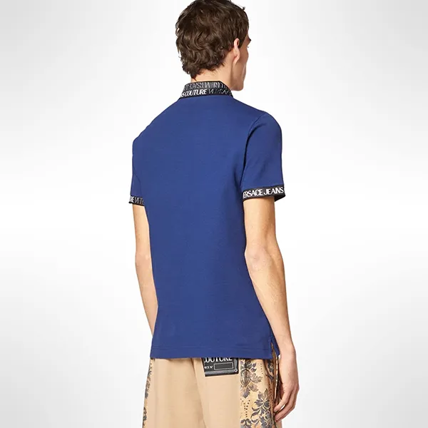 Áo Polo Nam Versace 73GAGT07 CJ01T 259 Màu Xanh Size S