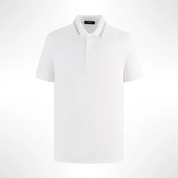 Áo Polo Nam Versace Medusa A89504S Polo Shirt Màu Trắng Size L - Thời trang - Vua Hàng Hiệu