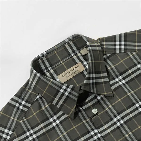 Áo Sơ Mi Nam Burberry George Dark Grey Màu Xám Size XS - Thời trang - Vua Hàng Hiệu
