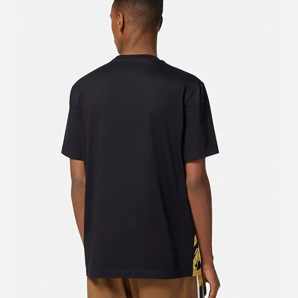 Áo Thun Nam Versace Maschera Baroque TShirt For Men Màu Đen Họa Tiết