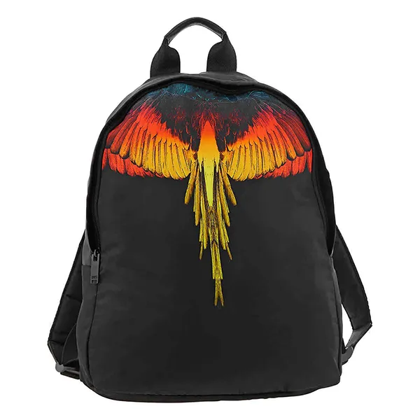 Balo Marcelo Burlon Icon Wings-Print Backpack MNB022S22FAB001-1025 Màu Đen