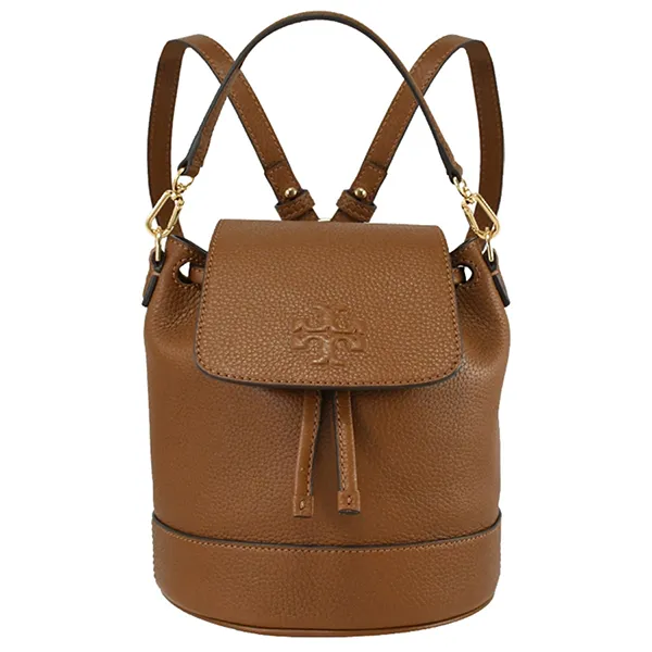 Balo Nữ Tory Burch Thea Logo Màu Nâu - Túi xách - Vua Hàng Hiệu