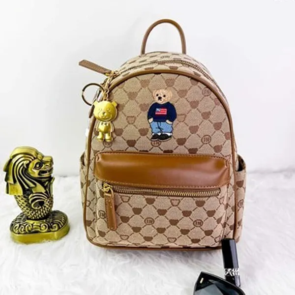 Balo Nữ TTWN BEAR TN2301 TN3173 Màu Nâu