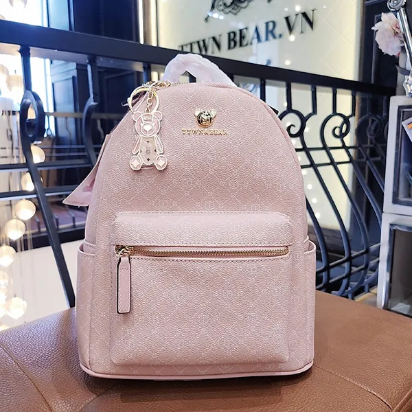 Balo Nữ TTWN BEAR TN3194 Màu Hồng Lưới Size L