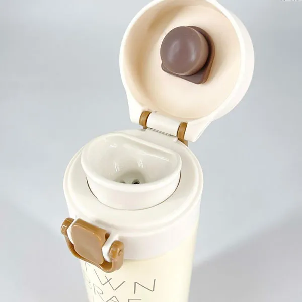 Bình Nước Giữ Nhiệt TTWN BEAR BWB-20077050 Màu Kem 500ml