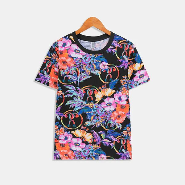 Bộ Quần Áo Cộc Tay Nam Moschino MOS8788 Phối Màu Size 46 - Thời trang - Vua Hàng Hiệu