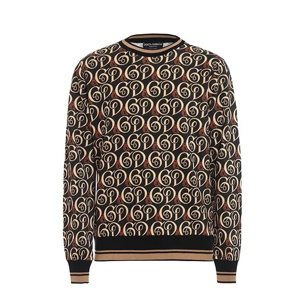 Bộ Quần Áo Nỉ Nam Dolce & Gabbana D&G FS765 Màu Đen Be Size 48